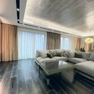 Шторы из шенилла в зал