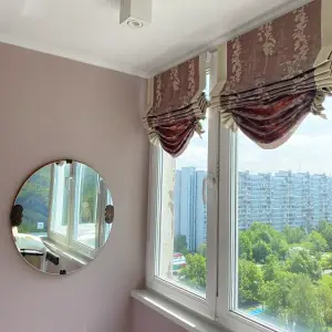 Римские шторы в спальню