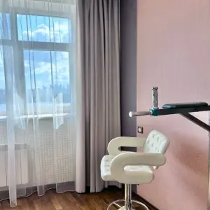 Прямые портьеры и тюль в детскую