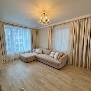 Портьеры из двух фактур