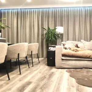 Двухцветные фактурные портьеры