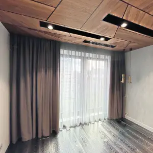 Шторы в кабинет из шерсти