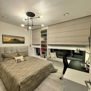 Разноширокие римские шторы