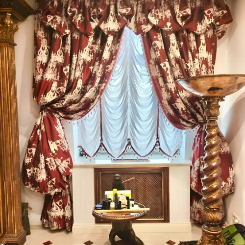 Австрийские шторы в спальню под заказ | taimyr-expo.ru